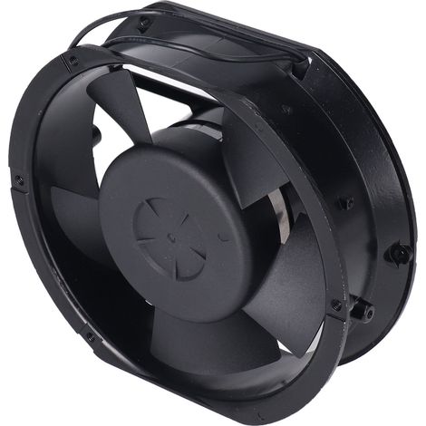 Ventilateur de refroidissement industriel 220-240V avec moteur double roulement à billes, cadre alliage d'aluminium et pales ABS, extracteur d'air (1/5)