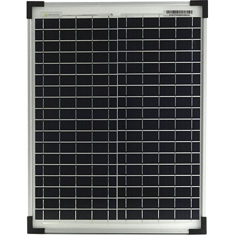 Solarmodul 20 Watt Poly Solarpanel Solarzelle 440x340x25 91575