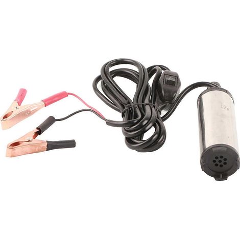 Pompe à huile électrique multifonctionnelle avec moteur à courant continu, pompe de transfert de carburant diesel, 12 l/min, hauteur de refoulement de 2 mètres, 12 V CC