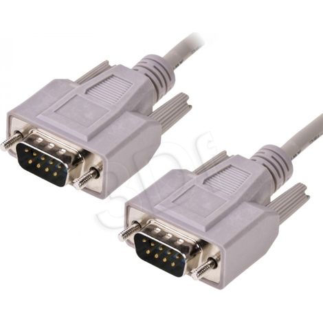 Akyga Ak-CO-03 - RS-232 Nullmodemkabel 2m, weiß (1/2)