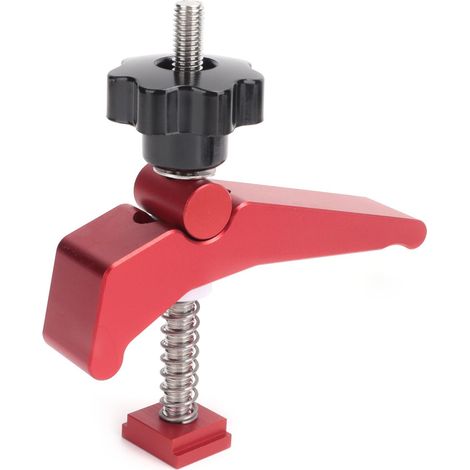 Lot de Serre-Joints en Alliage d'Aluminium pour Travail du Bois, Accessoires de Fixation pour Rail en T (1/5)