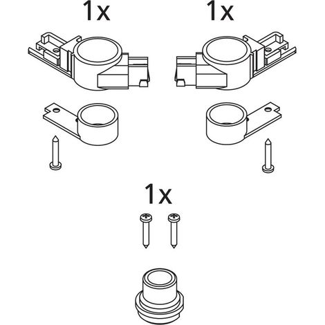 Kermi 2534177 EBI2013 Set Lager unten