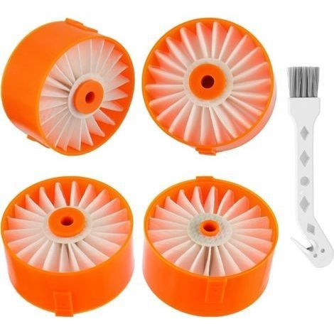 Lot de 4 filtres pour Black Decker BSV2020 BSV2020G BSV2020P Powerseries Accessoires pour aspirateur sans fil (1/5)