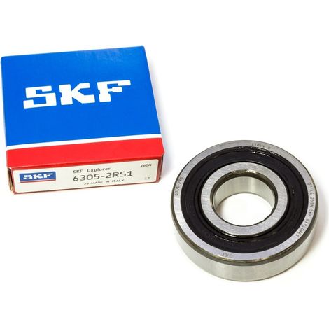 CUSCINETTO TIPO: 6305 2RS. DIMENSIONI: 25X62X17MM. SKF UNIVERSALE LAVATRICE