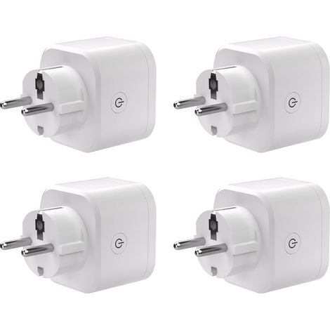 Intelligente Steckdose 16 A/3840 W – Fern- und Sprachsteuerung, Energieverbrauchsüberwachung