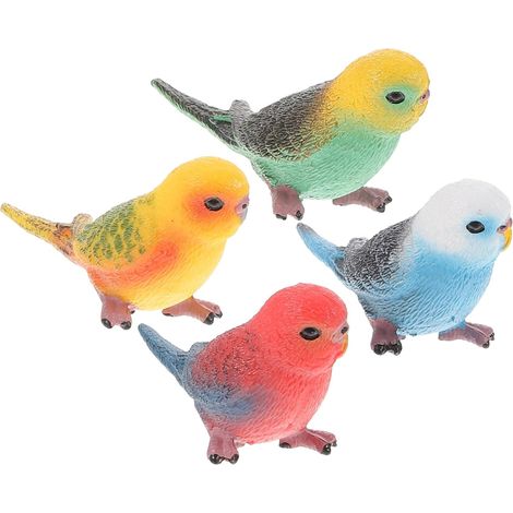 Stück Realistic Papageienfiguren aus Robustem Material
