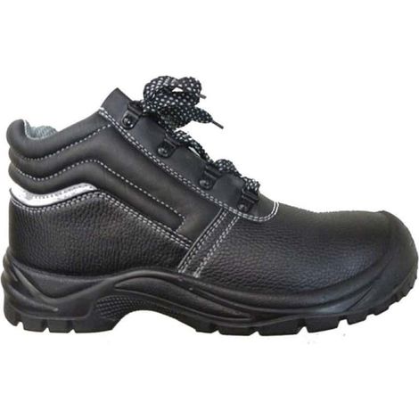Schuhüberzug Hoch Hoch P. 42 S1p Schwarz Zehenschutz + Edelstahlsohle 19455-42