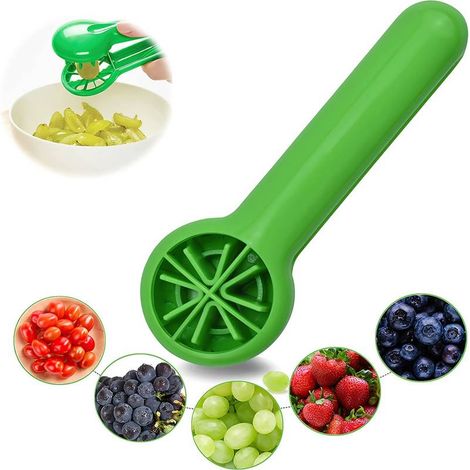 Coupe-tomates, coupe-raisins, coupe-fraises et coupe-tomates cerises, séparateur de fruits