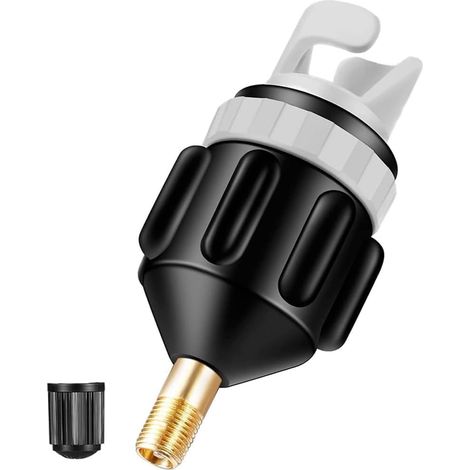 2 Stück SUP Ventiladapter für Stand Up Paddling Boards Kompatibel mit Kompressoren und elektrischen Pumpen für SUP, Kajak, Schlauchboote und Paddleboards. Einfaches Aufpumpen und Zubehör für Ihr SUP B