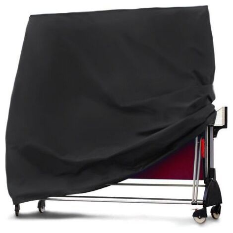 VURAHOME - Housse de table de ping-pong imperméable – Tissu Oxford résistant – Dimensions 185 x 70 x 165 cm – Pour intérieur et extérieur (1/5)