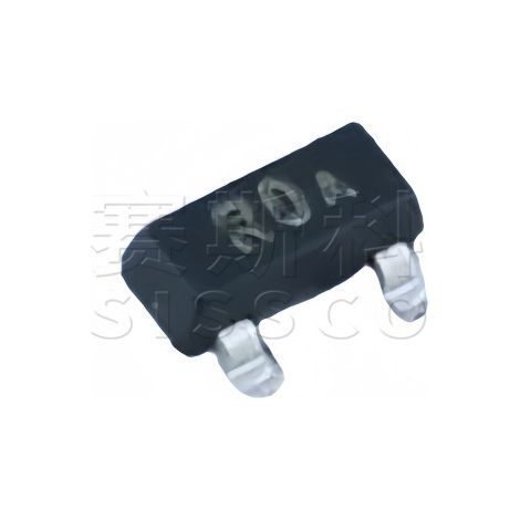 Changdian CJ3400A electronic component chip with R0A silkscreen, SOT-23 package, 5.8 A current, 30 V withstand voltage, N-channel MOSFET, 5 units.
