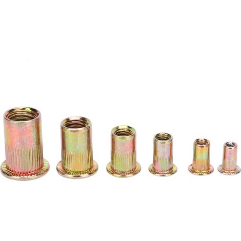 Coffret de 150 écrous à sertir (M3, M4, M5, M6, M8, 10 pièces) (1/5)
