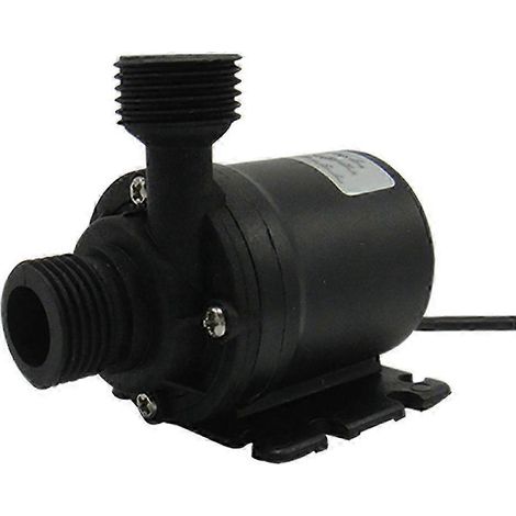 Pompe à eau miniature submersible sans balais, hauteur de refoulement de 5 mètres, débit de 800 litres/heure, submersible et étanche. (1/5)
