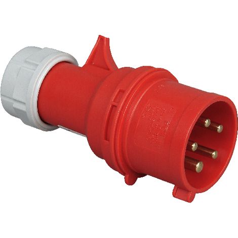 Kopp - CEE-Stecker mit kurzer Einführungstülle, 5-polig - 174601005 (1/2)