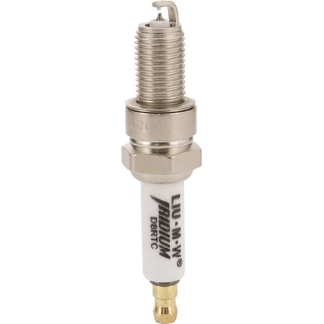 DTEKGAZ - D8RTC Iridium-beschichtete Zündkerze, Zweipol-Widerstandszündkerze, speziell entwickelt für elektronische Kraftstoffeinspritzsysteme von Motorrädern, bietet hohe Zündleistung.