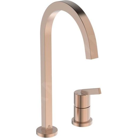 Ideal Standard Gusto - Mitigeur d’évier, installation à 2 trous, Sunset Rose BD423J4 (1/5)
