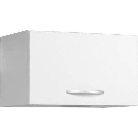 Armoires de cuisine EKO Matt White Modern Style Rangement supérieur 1 porte 60 cm (1/3)