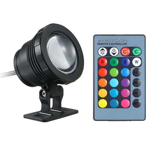 submersible LED RGB 12 V AC DC 10 W 20 W (1/5)