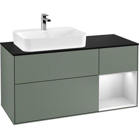 Villeroy & Boch F402MTGM Meuble sous-lavabo Finion F40 (1/2)
