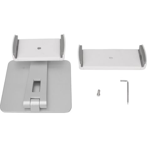 Handyhalterung aus Aluminiumlegierung, 360°-Drehung, rutschfeste Silikonbasis, kompakte Halterung für Tablets von 7 bis 14 Zoll. (1/5)