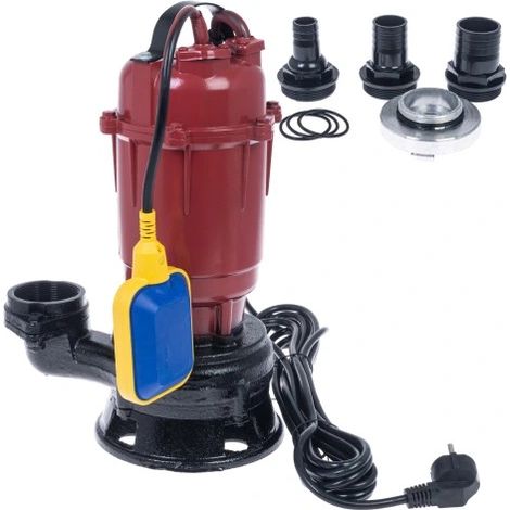 Pompa acqua fossa settica, trituratore + galleggiante 7778 (1/5)