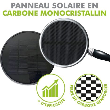 2 appliques solaires, éclairage 600 lm, détecteur de présence, 3 modes, ip44, pour terrasse et extérieur (1/5)