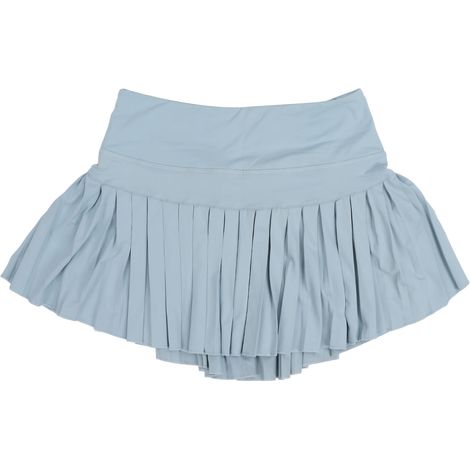 Jupe plissée respirante extensible short de sport à poches pour femmes et filles, taille S (1/5)