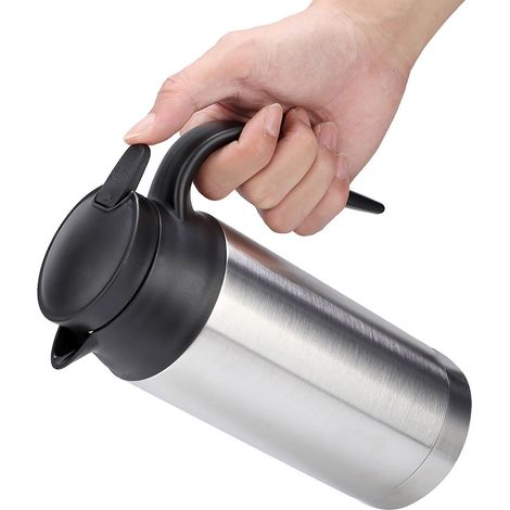 Elektrisch isolierter 750-ml-Autobecher – 12 V, beheizbar, ideal für unterwegs (1/5)