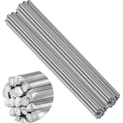 Baguette de Soudure, 50 pièces électrodes de soudage soudure en aluminium à basse température de 2,0 mm - Tiges de soudure faciles à fondre - Résistance à la corrosion (50 cm) (1/5)