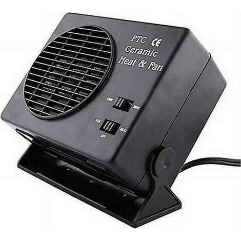 Chauffage Voiture 12V 300W Portable - Dégivreur Pare-Brise et Désembueur pour Auto, Démarrage Rapide, Compact (1/4)