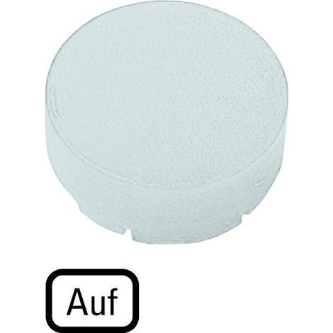 Verrine pour boutons-poussoirs saillante blanche AUF EATON M22-XDLH-W-D3