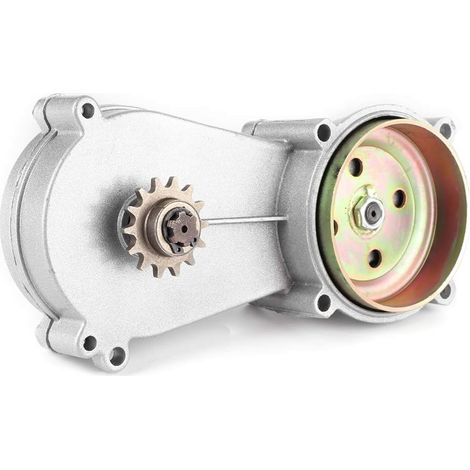 Boîte de Vitesses de Moto, Boîte de Vitesses de Transmission en Aluminium, Haute Performance avec Oxydation Anodique, Adaptée à la Plupart des Vélos de Poche, Scooters et VTT à (1/4)