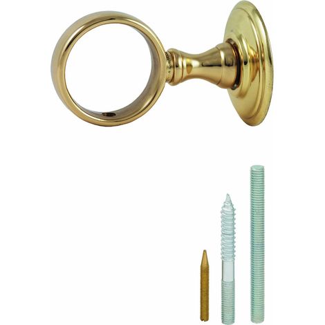 Anneau laiton poli verni Diamètre 35 mm pour Corde Diamètre 32 mm