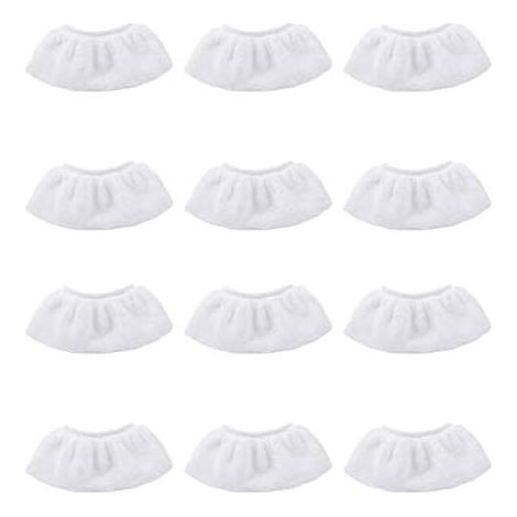 Lot de 12 Rechange pour Nettoyeur,à Vapeur chiffons en microfibre pour nettoyeur vapeur Karcher EasyFix SC Microfibre Lingette Balai Vapeur karcher Chiffon de Nettoyage élimination de la saleté (1/5)