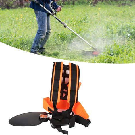 Luxuriöser orangefarbener Schultergurt für Freischneider, Gartenzubehör und Rasenmäher (1/5)