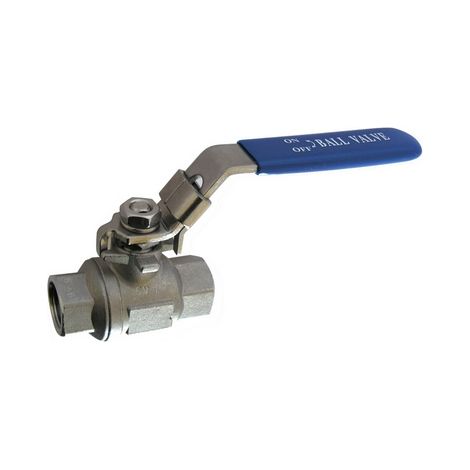 VALVOLA A SFERA FF CON LEVA ACCIAIO INOX- 1/2- DH- pezzi 1