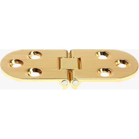 4-teiliger, hochbelastbarer Klapptisch mit Zinkscharnier (3,1 x 1,2 Zoll)