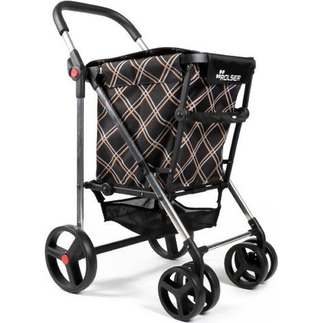 Carro compra  ROLSER Basket Chiara 4b estampado 58l BAS008