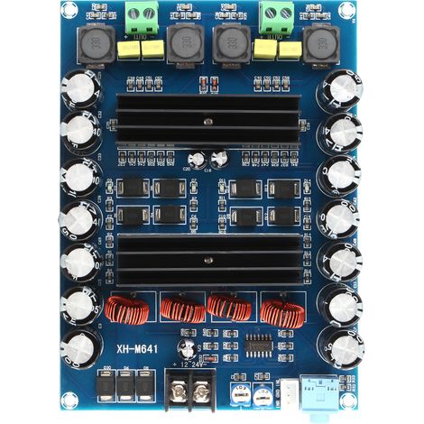 DC 12V 24V TPA3116D2 2150W Digitaler Audioverstärker, 2 Kanäle mit Boost-Funktion (1/5)