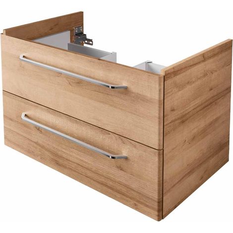 FACKELMANN Milano Waschtischunterschrank 80cm - Ast Eiche (1/9)