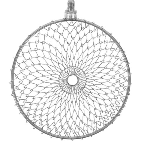 Ramasse-œufs en Filet Métallique Grand Modèle, Cuillère à Œufs Diamètre 14 Cm, Accessoire Robuste pour Poulailler, Outil Léger et Facile à Nettoyer, Collecte Délicate des Œufs (1/5)