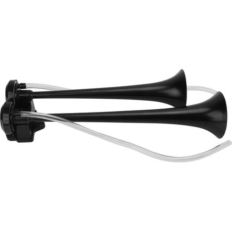 Klaxon pneumatique puissant à double trompette de 130 dB avec compresseur pour camions, voiturettes de golf, yachts et wagonnets de mine. (1/5)
