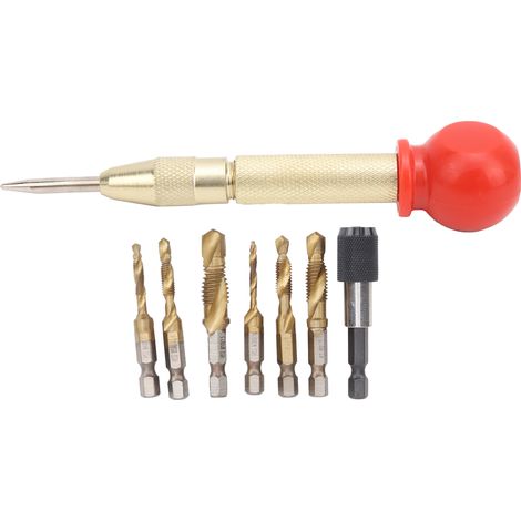 Gewindebohrer-Set metrisch Sechskantschaft Verbundwerkstoff TiPlated M3M10 Schneid- und Reparaturwerkzeuge (1/5)
