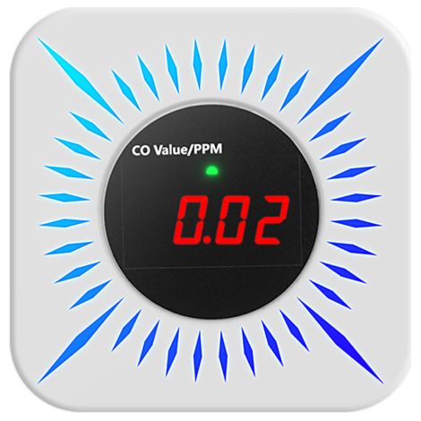 Rilevatore di fughe di CO Tuya ZigBee, tester multifunzionale di concentrazione di gas, allarme remoto tramite app