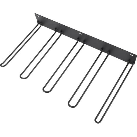 Wall-Mounted Boot Rack in Carbon Steel, Sturdy, Rustproof, for (1/5)