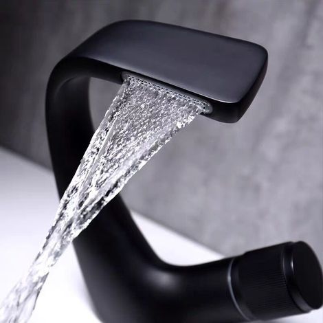 Badezimmer Wasserhahn Wasserfall Wasserhahn Waschbecken Wasserhahn Einloch