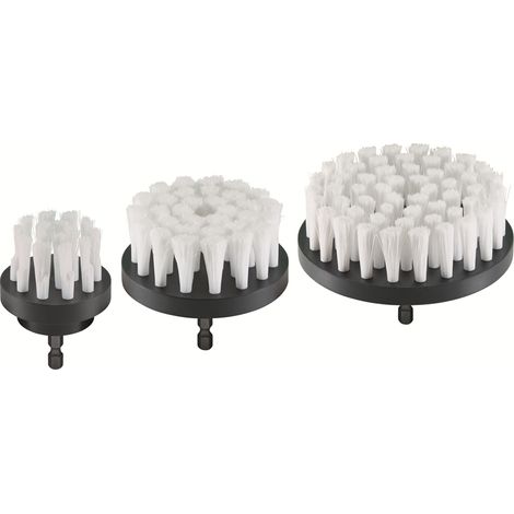 Flex Bürstenset Reinigungsbürsten Brush Set zum 3tlg. (Ø 50, 75, 100 mm)