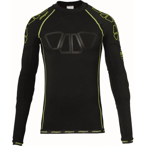Uhlsport BIONIKFRAME LONGTIGHT XXL noir/jaune fluo