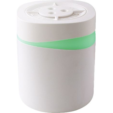 Ventilateur Brumisateur USB - Humidificateur, Purificateur d'Air, Aromathérapie - Grande Capacité, Ions Négatifs - Portable - Alovez