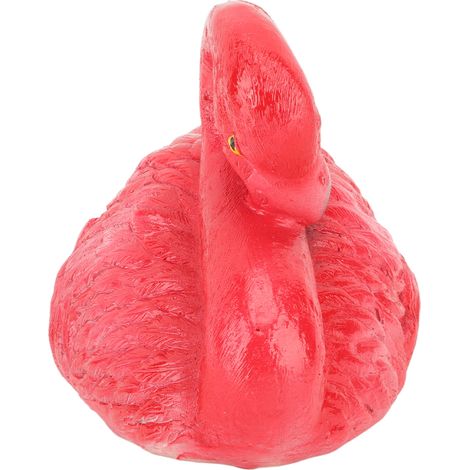 Flamants roses décoratifs flottants pour bassin, aquarium, jardin, terrasse, pelouse petit flamant rose rouge au repos (1/5)